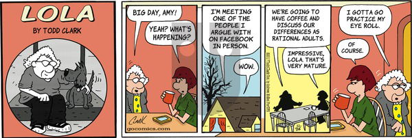 Lola on Sunday November 26, 2017 Comic Strip