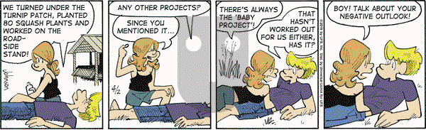 Arlo and Janis on Saturday April 2, 2016 Comic Strip