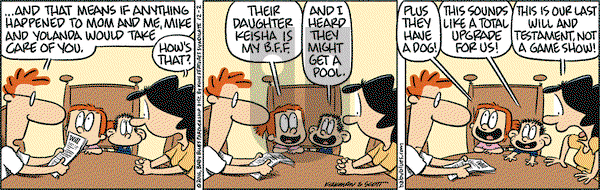Baby Blues on Friday December 2, 2016 Comic Strip