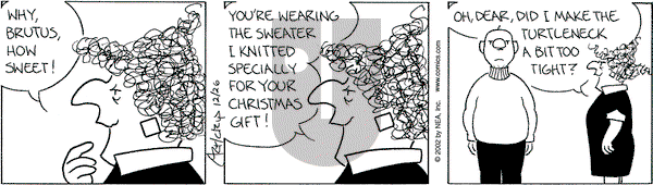 The Born Loser on Thursday December 26, 2002 Comic Strip