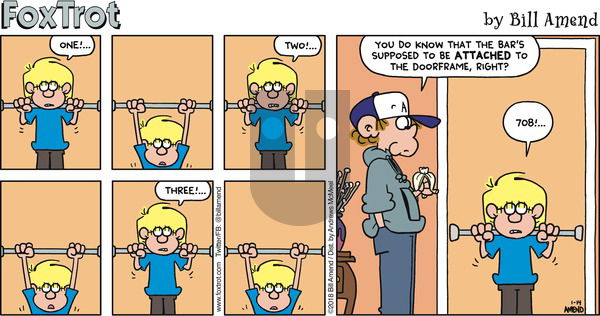 FoxTrot - Sunday January 14, 2018 Comic Strip