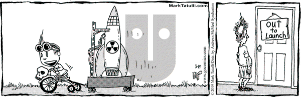 Lio on Tuesday March 19, 2019 Comic Strip