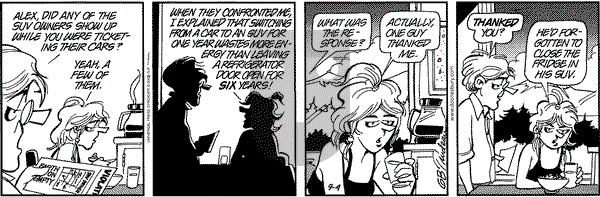 Doonesbury on Wednesday September 4, 2002 Comic Strip