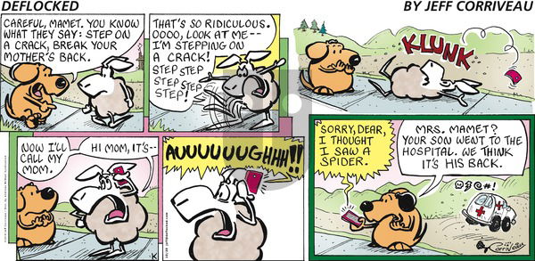 DeFlocked on Sunday October 20, 2019 Comic Strip
