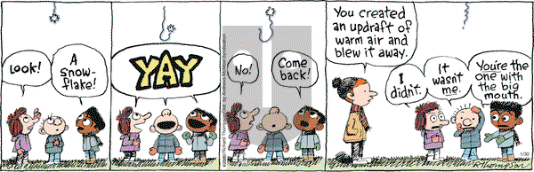 Cul de Sac on Wednesday January 30, 2019 Comic Strip