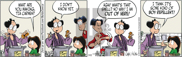 Baldo on Monday July 2, 2012 Comic Strip