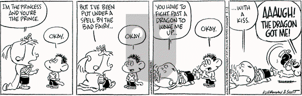Baby Blues on Friday March 16, 2001 Comic Strip