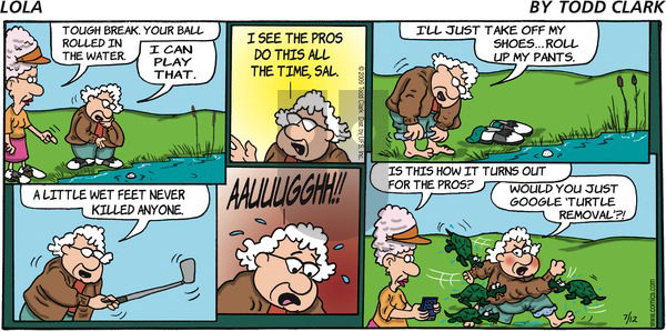 Lola on Sunday July 12, 2009 Comic Strip