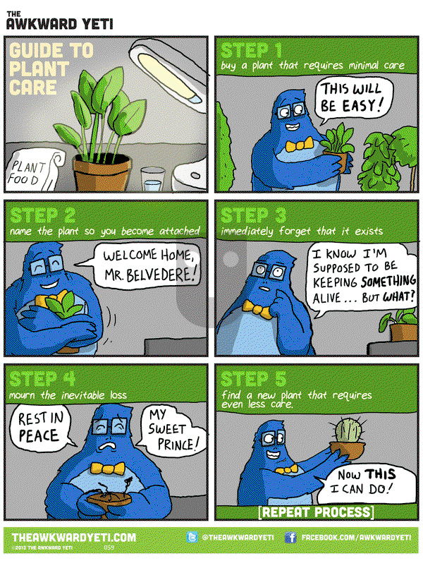 The Awkward Yeti on Saturday November 8, 2014 Comic Strip