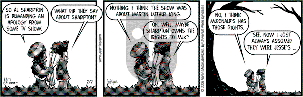 The Boondocks on Sunday March 5, 2006 Comic Strip