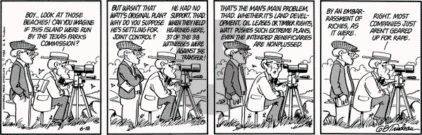 Doonesbury on Friday June 18, 1982 Comic Strip