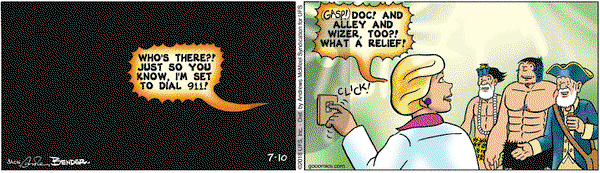Alley Oop on Tuesday July 10, 2018 Comic Strip