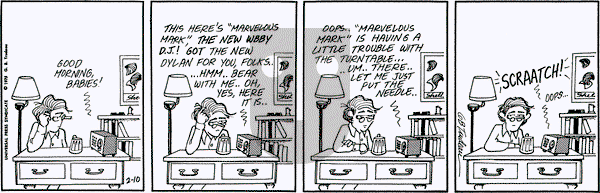 Doonesbury - Saturday February 10, 1973 Comic Strip