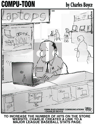 Compu-toon on Friday March 6, 2009 Comic Strip