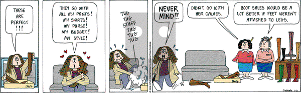 Cathy Classics - Friday November 6, 2009 Comic Strip