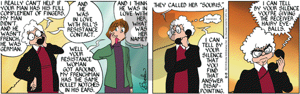 9 Chickweed Lane on Wednesday October 15, 2014 Comic Strip