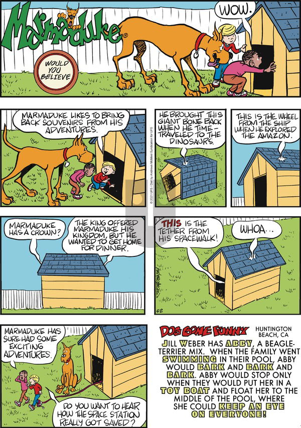 Marmaduke on Sunday May 2, 2021 Comic Strip