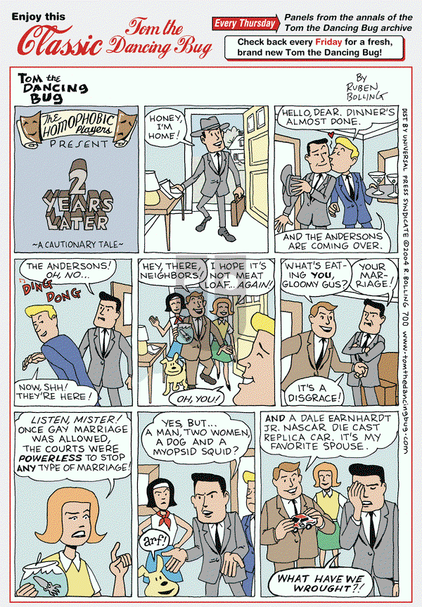 Tom the Dancing Bug on Thursday February 28, 2013 Comic Strip