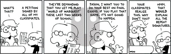 FoxTrot on Saturday May 20, 2006 Comic Strip