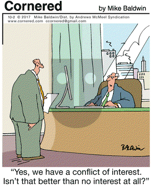 Cornered on Monday October 2, 2017 Comic Strip