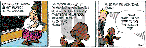 Frazz on Monday March 15, 2004 Comic Strip