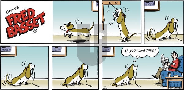Fred Basset on Sunday May 20, 2018 Comic Strip
