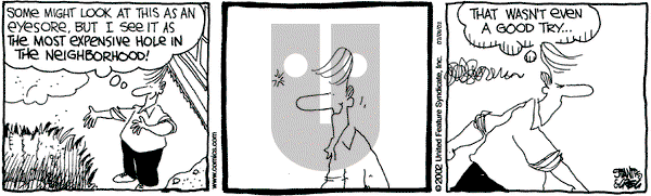 The Buckets on Monday July 1, 2002 Comic Strip