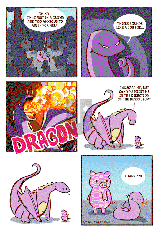 Cat's Cafe on Wednesday July 14, 2021 Comic Strip