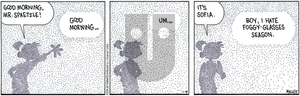 Frazz on Thursday January 9, 2014 Comic Strip