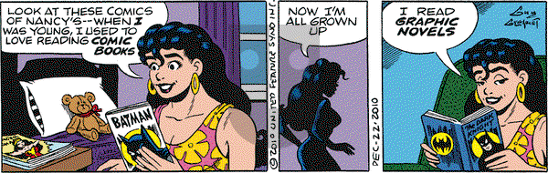 Nancy on Wednesday December 22, 2010 Comic Strip