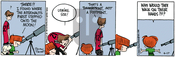 Red and Rover on Saturday June 17, 2000 Comic Strip