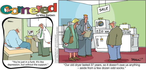 Cornered on Sunday April 30, 2017 Comic Strip