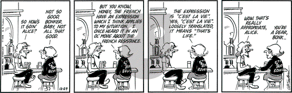 Doonesbury on Saturday December 29, 1973 Comic Strip