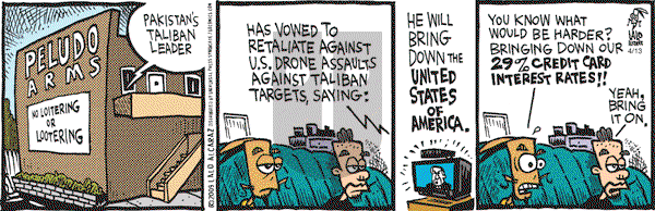 La Cucaracha on Monday April 13, 2009 Comic Strip