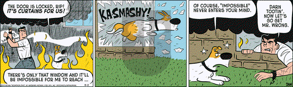 Rip Haywire on Thursday August 2, 2018 Comic Strip