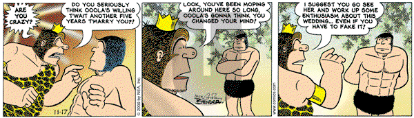 Alley Oop on Tuesday November 17, 2009 Comic Strip