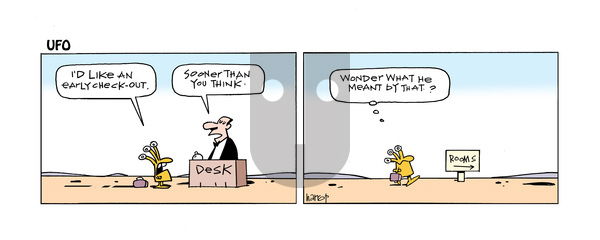 UFO on Monday March 24, 2025 Comic Strip