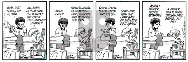 Doonesbury on Thursday March 27, 1980 Comic Strip