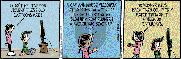 Grand Avenue on Monday April 6, 2015 Comic Strip