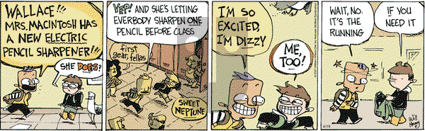 Wallace the Brave on Monday April 19, 2021 Comic Strip