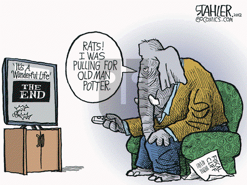 Jeff Stahler on Wednesday December 12, 2012 Comic Strip