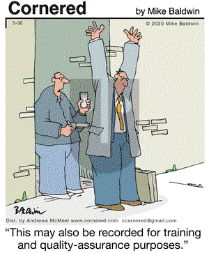 Cornered on Saturday May 30, 2020 Comic Strip