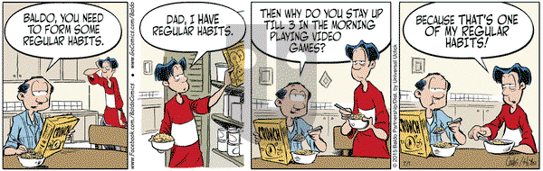 Baldo on Wednesday July 1, 2015 Comic Strip