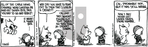 Prickly City on Monday August 22, 2005 Comic Strip