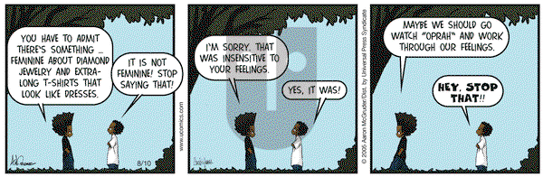 The Boondocks on Wednesday August 10, 2005 Comic Strip