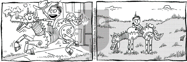 Lio on Monday March 21, 2016 Comic Strip