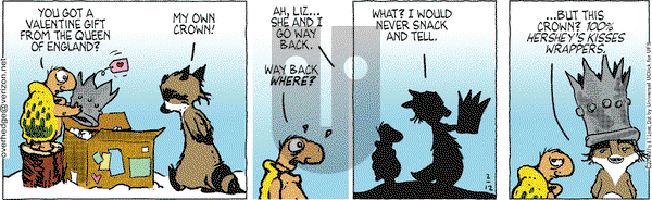 Over the Hedge on Wednesday February 12, 2014 Comic Strip