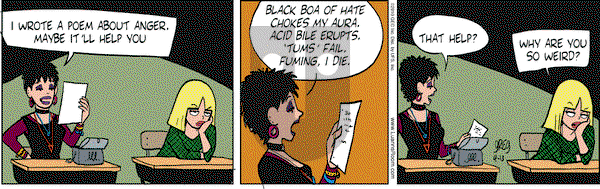 Luann on Tuesday April 13, 2010 Comic Strip