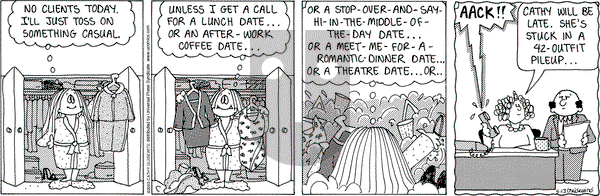 Cathy Classics on Tuesday May 13, 2025 Comic Strip