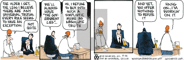Non Sequitur on Thursday March 26, 2015 Comic Strip